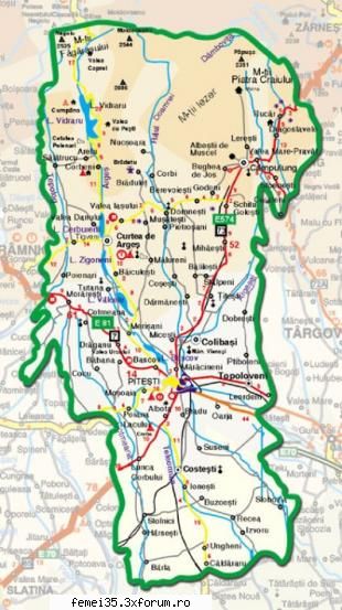 harti rutiere..! arges!