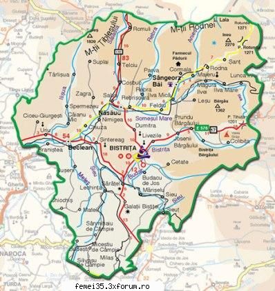 harti rutiere..! bistrita.!