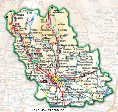 harti rutiere..! prahova..!