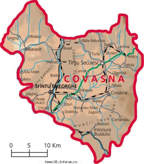 Covasna - unicul - Romania Mare....!