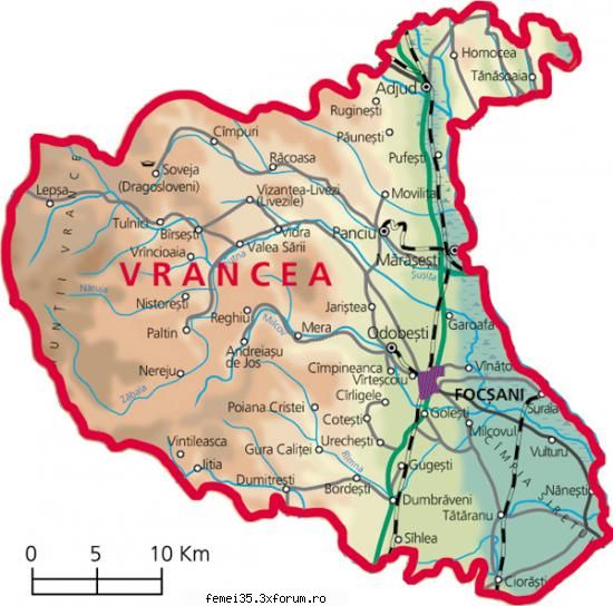 Vrancea - unicul - Romania Mare....!